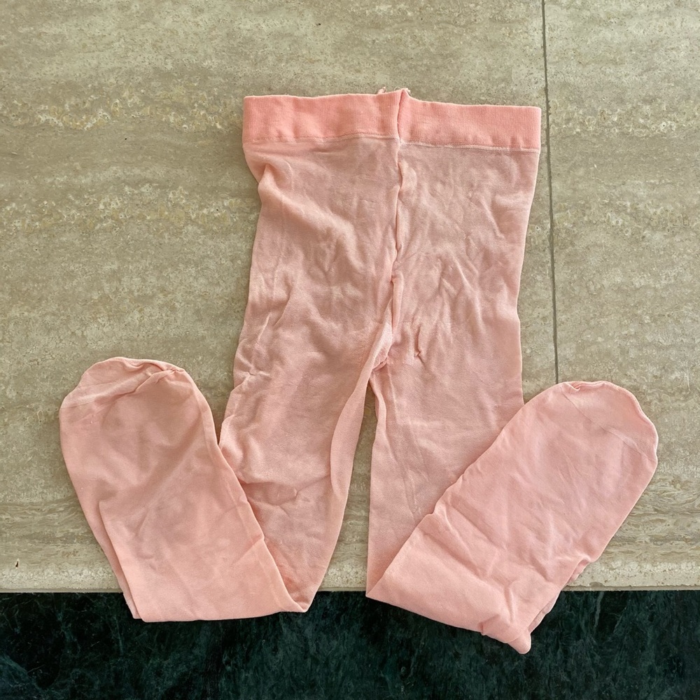 Freestyle pink girls tights
